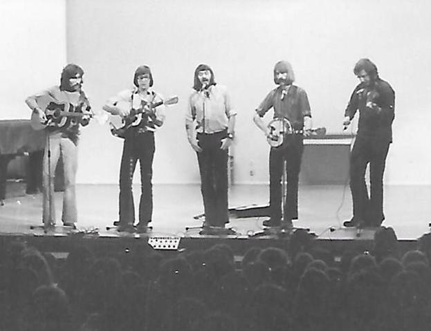 Sverigesturné. På scenen. 1972.