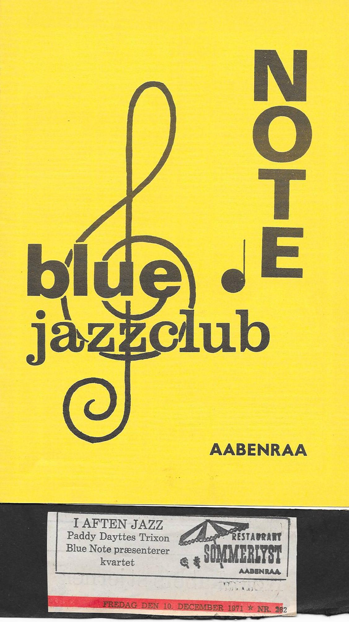 Blue Note i Aabenraa har taget lidt fejl af navnet!